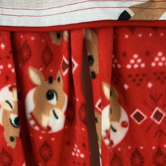 Rudolph Red-Nosed Reindeer toddler Holiday Sleep Pajamas - Picture 4 of 12